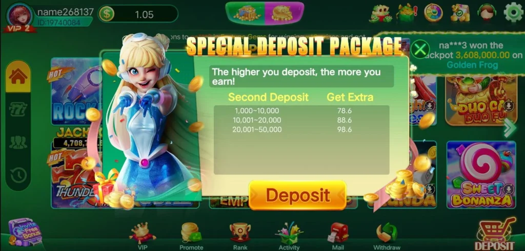 joypk777game deposits