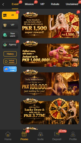 BBA 566 Game app