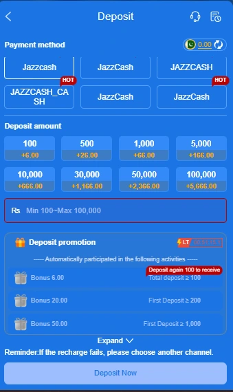 OK1111 Game deposit