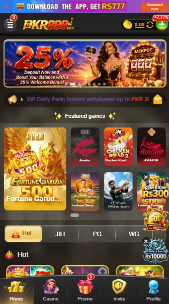 PKR 999 Game app